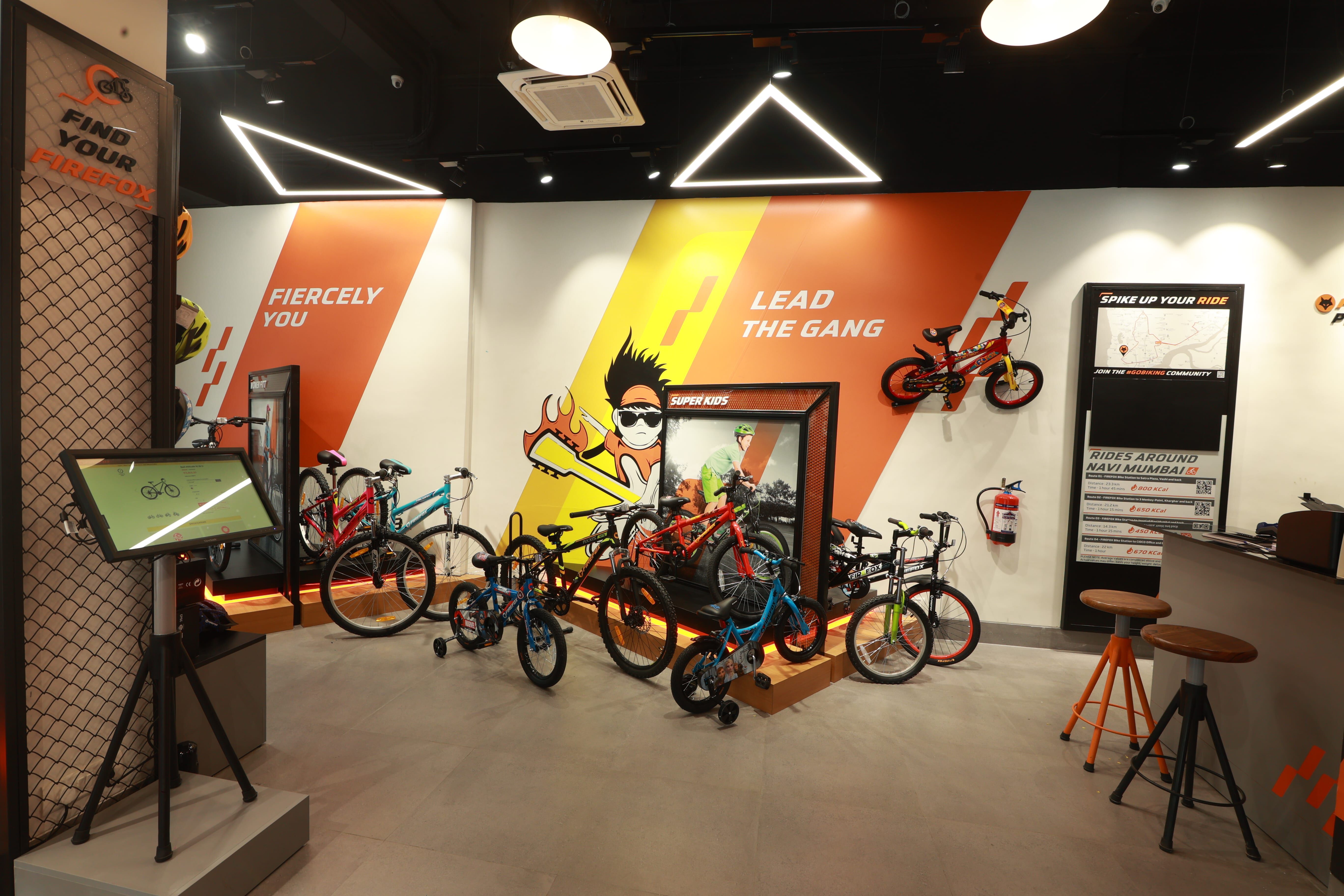 Firefox cycle showroom online in dwarka